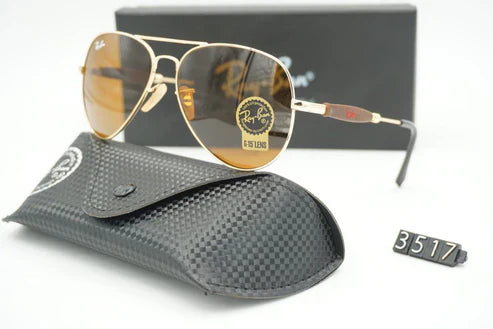 RB New 3517  Fancy Men's Oval Side Cap Ingis Trendy Hot Favourite Wintage Sunglass For Unisex.