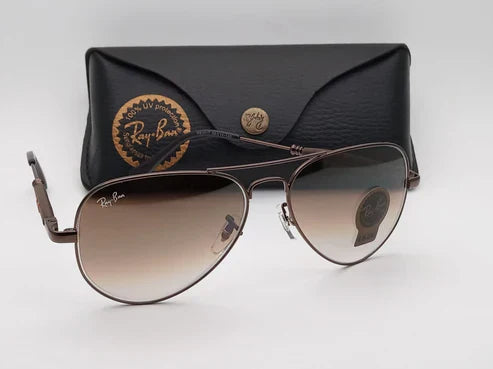 RB Brown Shade & Brown 3517 Oval Trendy Hot Favourite Wintage Sunglass For Unisex.