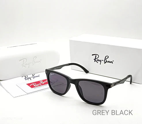RB Black & Black 4287 Square Alluminium Trendy Hot Favourite Wintage Sunglass For Unisex.