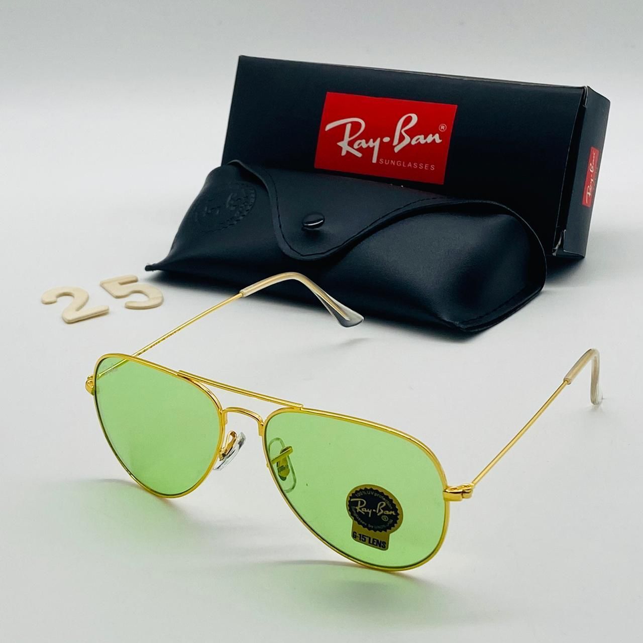 RB green  3026 Aviator Causal Latest Sunglass For Unisex. (Copy) (Copy) (Copy) (Copy)