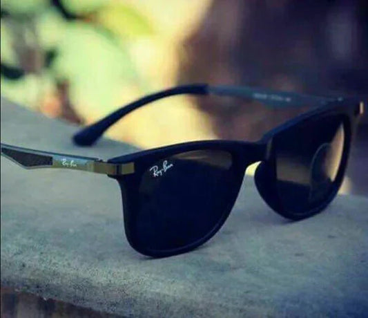 RB Black & Black 4287 Square Alluminium Trendy Hot Favourite Wintage Sunglass For Unisex.