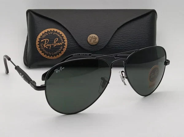 RB Black & Black 3517 Oval Trendy Hot Favourite Wintage Sunglass For Unisex.