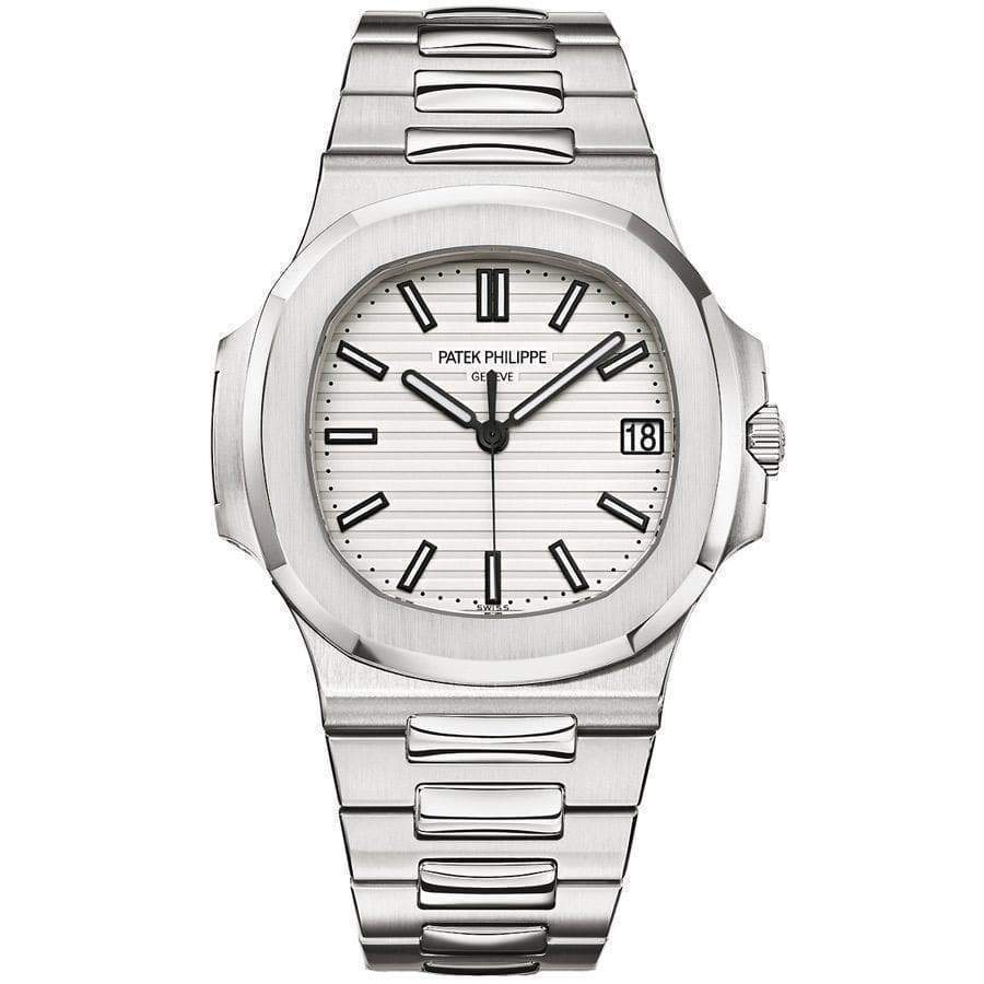 Patak Phillps Silver White Mens Watch